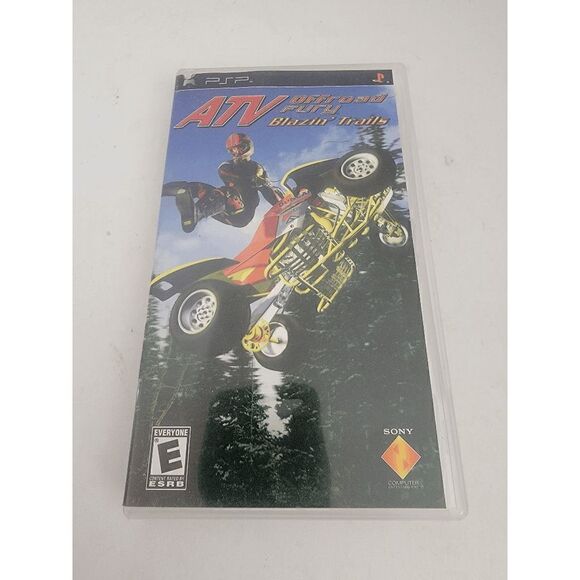 Sony PSP ATV Offroad Fury Blazin' Trails UMD Game - Picture 1 of 3